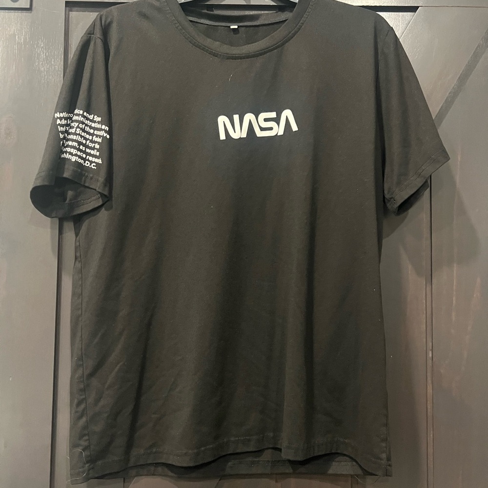 Black Men's NASA T-Shirt